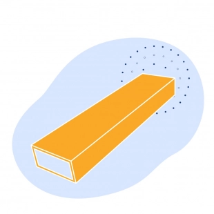 Труба стальная профильная прямоугольная 30х20х2х6000 мм Ст3Пс/Сп ГОСТ 8645-68