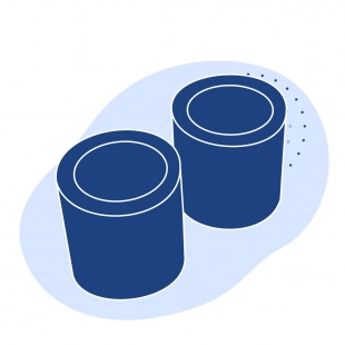 Капролоновая втулка 190х1400 мм кремовая ПА 6