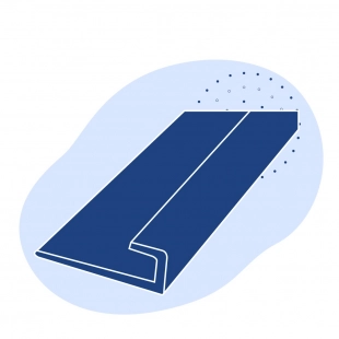 L-образный профиль стальной 160х160х14 мм 08пс ГОСТ 8509-93