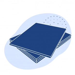 Текстолит листовой электротехнический 1.4 мм Б ГОСТ 2910-74