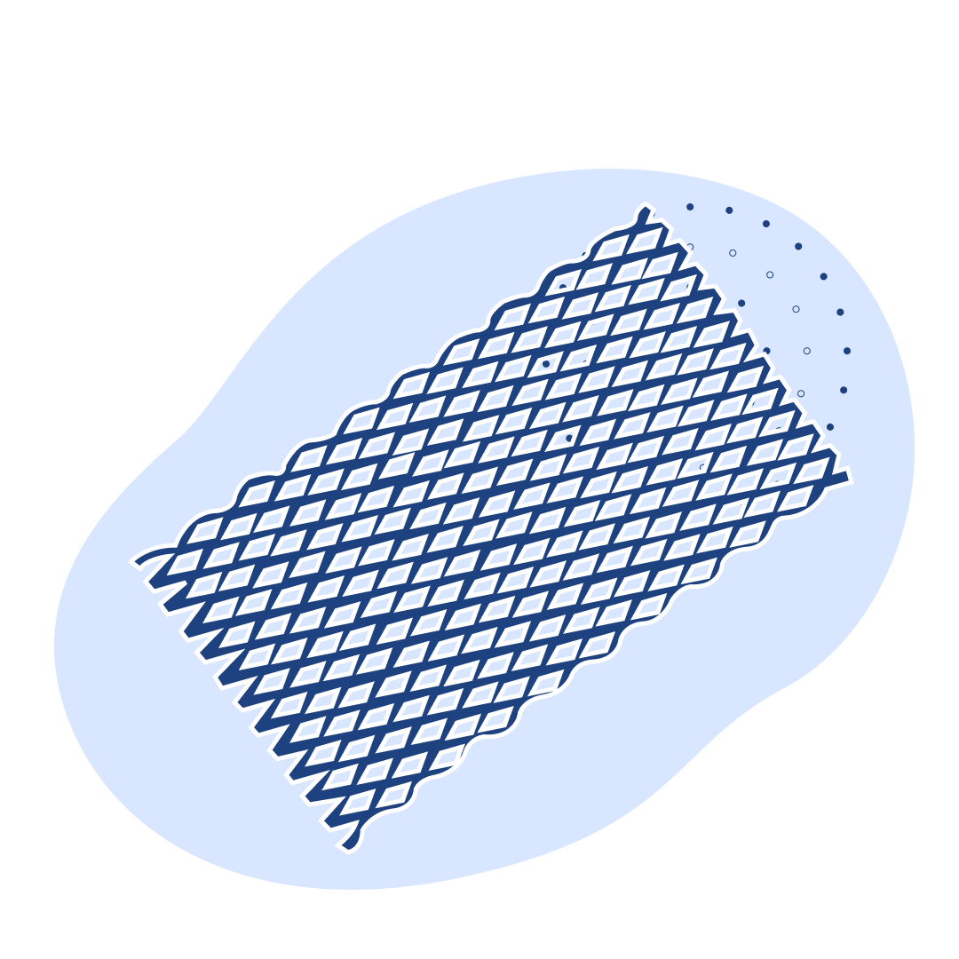 Титановая сетка 20х1.6/2000х7000 мм ВТ5-1 ГОСТ 19807-91